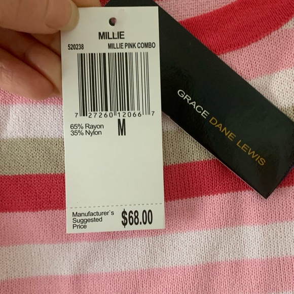 New Grace Elements Millie striped tank top - Picture 3 of 5